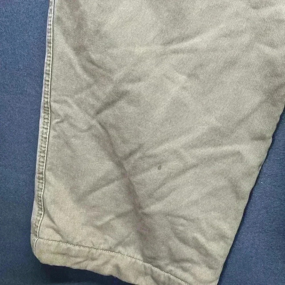 Eddie Bauer Fleece Lined Relaxed Fit Straight Leg Pants Mens 35/32 warm 0848 - Picture 4 of 11